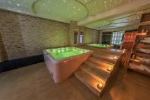 Sauna sucha, łaźnia parowa, nacieranie lodem i Jaccuzi w Pensjonacie Roztocze